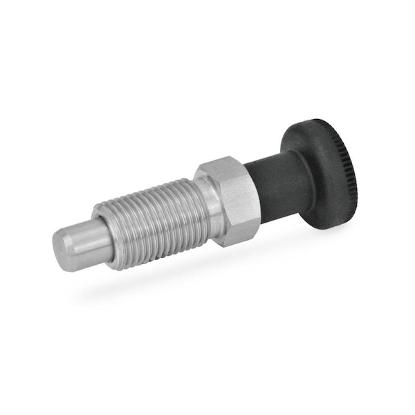 JW Winco GN717-8-M12X1.5-B-NI Indexing Plunger